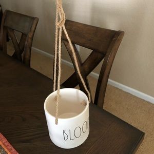 Rae Dunn hanging planter